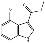 methyl 4-bromo-1H-indole-3-carboxylate Struktur