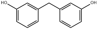 3,3'-Methylenebisphenol Struktur