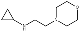 N-[2-(morpholin-4-yl)ethyl]cyclopropanamine Struktur