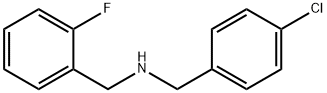 N-(4-Chlorobenzyl)-2-fluorobenzylaMine, 97% Struktur