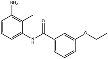 N-(3-Amino-2-methylphenyl)-3-ethoxybenzamide Struktur