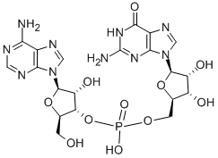 ADENYLYL-(3'-5')-GUANOSINE Structure