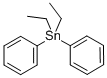 DIPHENYLDIETHYLTIN Struktur