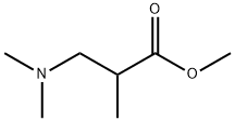 METHYL BETA-(DIMETHYLAMINO)ISOBUTYRATE Struktur