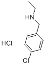 N-(4-CHLOROBENZYL)-1-ETHANAMINE HYDROCHLORIDE Struktur