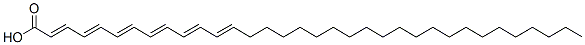 tetratriacontahexaenoic acid Struktur