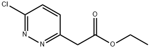 Ethyl 3-chloropyridazine-6-acetate Struktur