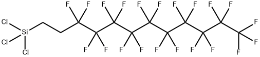 1H,1H,2H,2H-PERFLUORODODECYLTRICHLOROSILANE Struktur