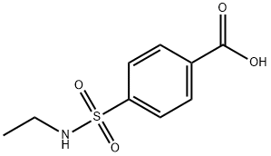 4-[(ETHYLAMINO)SULFONYL]BENZOIC ACID Struktur