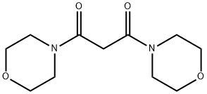 1,3-DI-MORPHOLIN-4-YL-PROPANE-1,3-DIONE Struktur