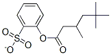 3,5,5-trimethylhexanoyloxybenzene sulfonate Struktur