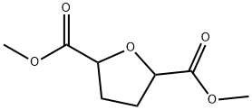 Tetrahydro-2,5-furandicarboxylic acid dimethyl ester Struktur