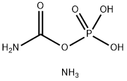 CARBAMYL PHOSPHATE DIAMMONIUM Struktur