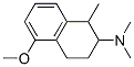 1-methyl-5-methoxy-2-(dimethylamino)tetralin Struktur