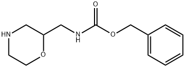 2-N-Cbz-aminomethylmorpholine Struktur