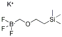 Potassium (2-Trimethylsilyl)-ethoxymethyl trifluoroborate Struktur