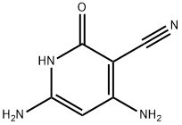 3-Pyridinecarbonitrile,4,6-diamino-1,2-dihydro-2-oxo-(9CI) Struktur