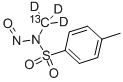 Diazald-N-methyl-13C-N-methyl-d3 Struktur