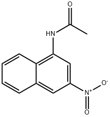 N-(2-nitro-naphthalen-4-yl)-acetaMide Struktur