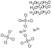 INDIUM SULFATE Struktur