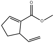 1-Cyclopentene-1-carboxylicacid,5-ethenyl-,methylester(9CI) Struktur