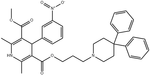 niguldipine Struktur