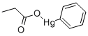 Phenylmercurypropionate Structure