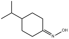 Cyclohexanone, 4-(1-methylethyl)-, oxime (9CI) Struktur