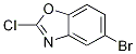 5-Bromo-2-chloro-benzooxazole Struktur