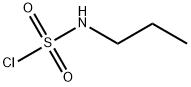 PROPYLSULFAMOYL CHLORIDE Struktur