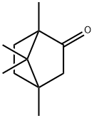 Bicyclo[2.2.1]heptan-2-one, 1,4,7,7-tetramethyl- Struktur