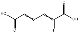 2-Fluoromuconic acid Struktur