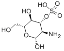 D-GLUCOSAMINE-3-SULFATE Struktur