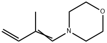 Morpholine,  4-(2-methyl-1,3-butadienyl)-  (7CI,8CI) Struktur