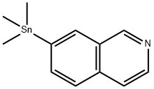 7-Trimethylstannylisoquinoline Struktur