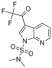 1H-Pyrrolo[2,3-b]pyridine-1-sulfonamide, N,N-dimethyl-3-(2,2,2-trifluoroacetyl)-