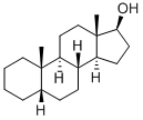 5-BETA-ANDROSTAN-17-BETA-OL Struktur