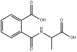 Benzoic  acid,  2-[[(1-carboxyethyl)amino]carbonyl]- Struktur