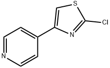 2-CHLORO-4-(4-PYRIDINYL)THIAZOLE Struktur