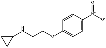 N-(2-(4-Nitrophenoxy)ethyl)cyclopropanamine Struktur