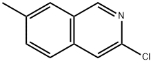 3-Chloro-7-methylisoquinoline Struktur