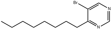 5-Bromo-4-octylpyrimidine Struktur