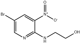 2-(5-Bromo-3-nitropyridin-2-ylamino)ethanol Struktur