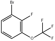 1-BroMo-2-fluoro-3-(trifluoroMethoxy)benzene Struktur