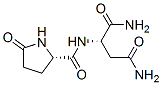 pyroglutamyl-asparaginamide Struktur