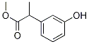 Methyl 2-(3-hydroxyphenyl)propanoate Struktur