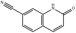 2-Oxo-1,2-dihydroquinoline-7-carbonitrile Struktur