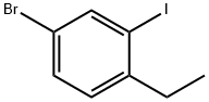 4-BroMo-1-ethyl-2-iodobenzene Struktur