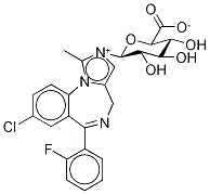 Midazolam N-β-D-Glucuronide Struktur