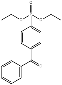 (4-BENZOYL-PHENYL)-PHOSPHONIC ACID DIETHYL ESTER Struktur